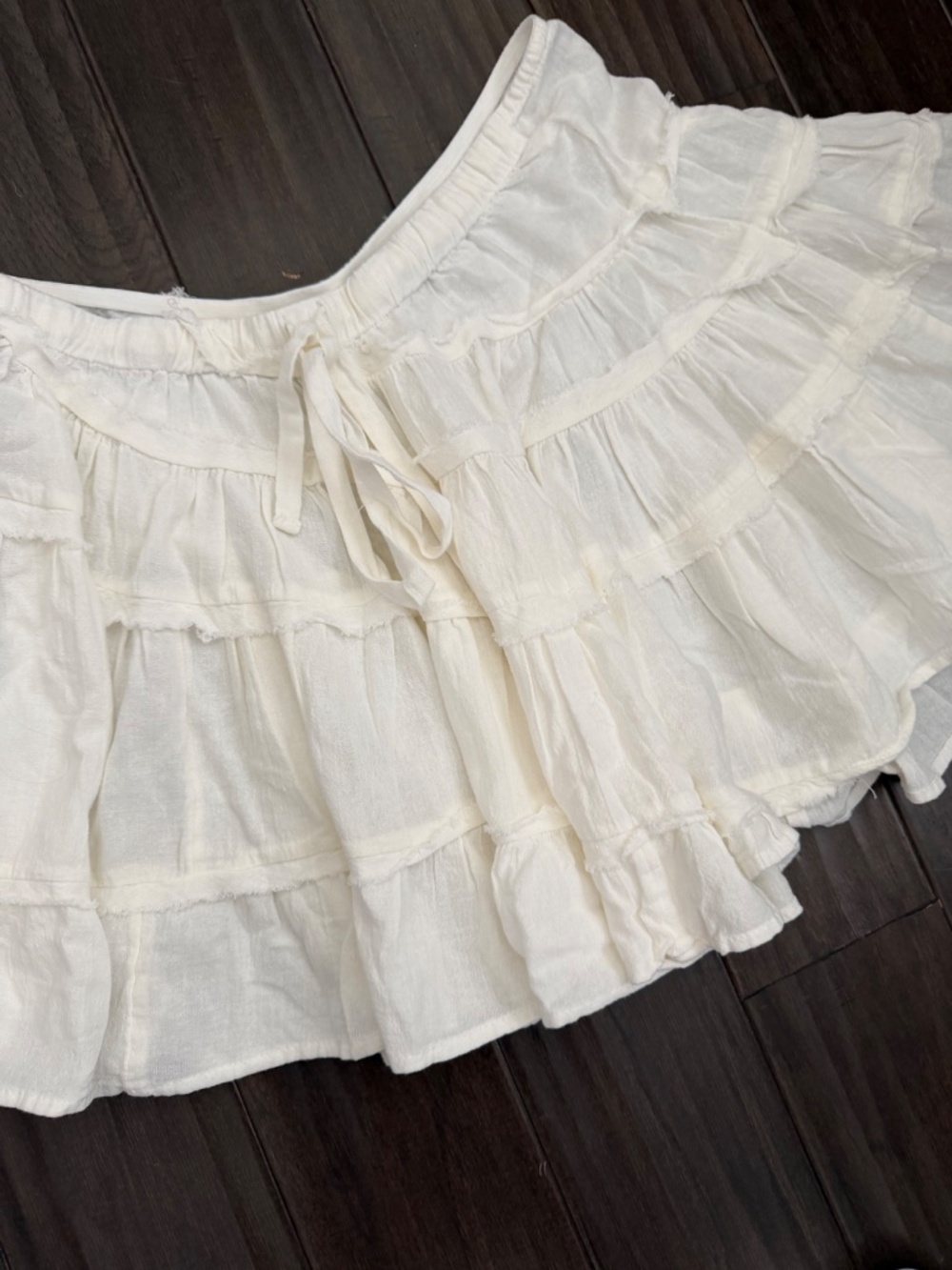 NWT Free People Cha Cha Top Skirt Convertible White Sz Large - Picture 3 of 5